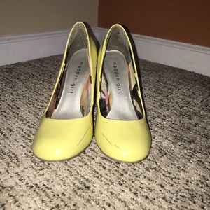 Yellow heels
